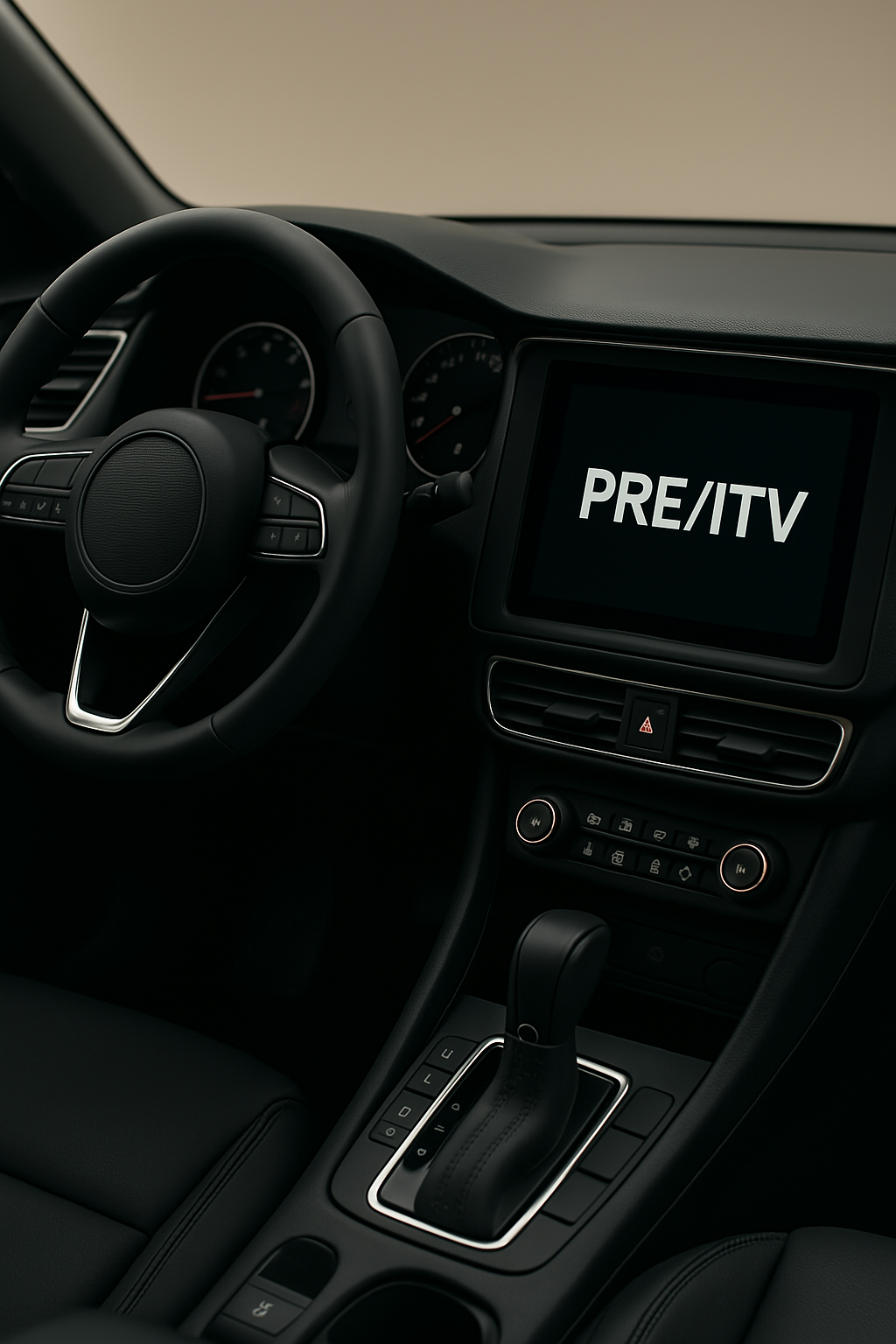 Interior del coche